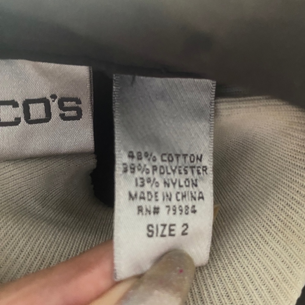 CHICOS SIZE 2 jacket - Picture 4 of 4